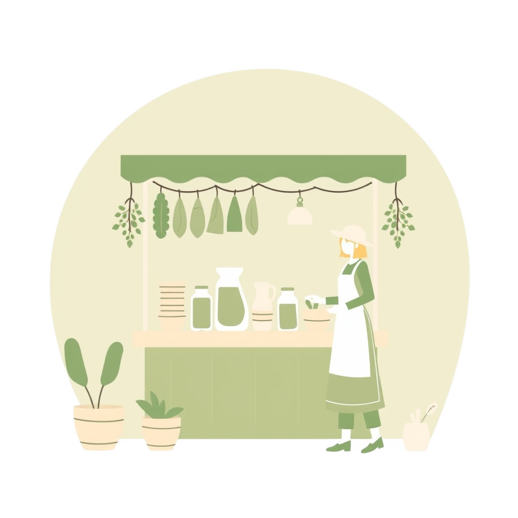 Exposer au Green Market